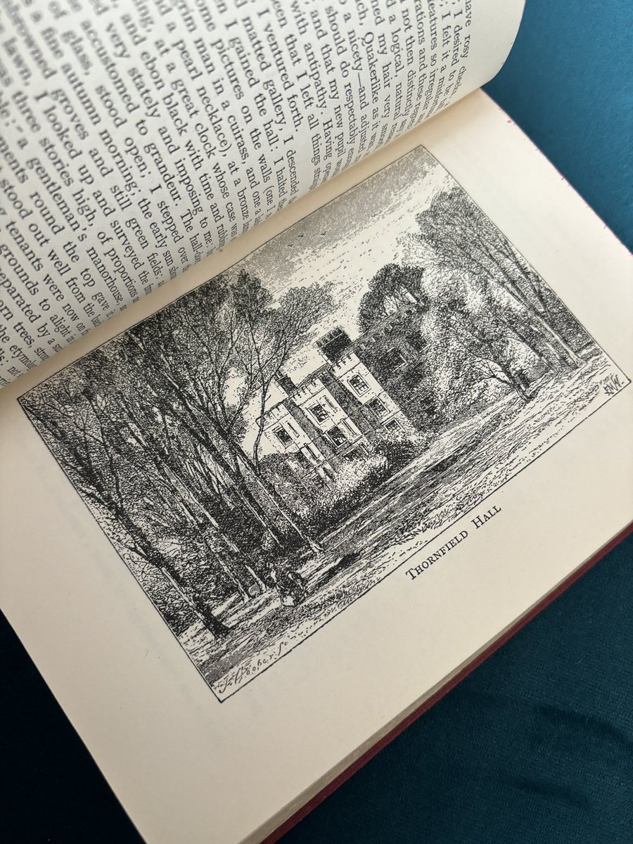 I got this 1933 illustrated edition of jane eyre for 20p 🥺