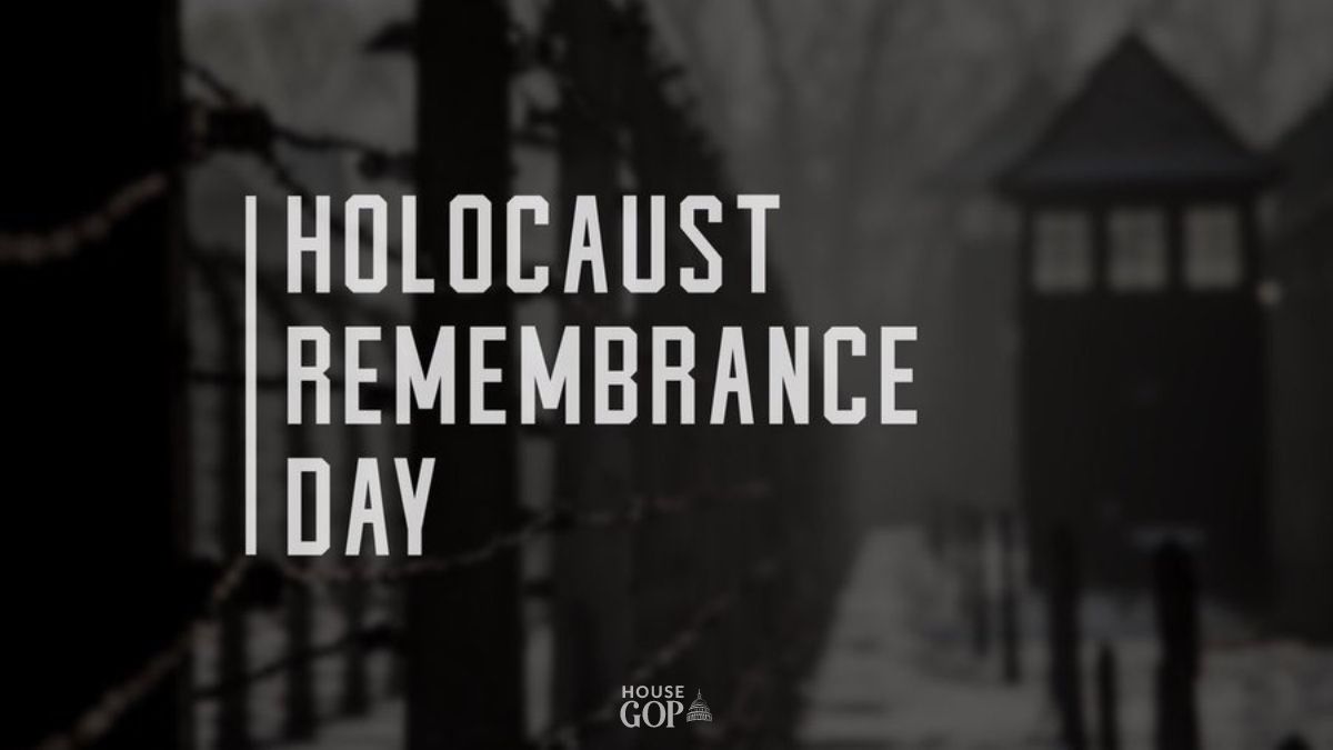 On #HolocaustRemembranceDay, we honor and remember the six million Jewish lives cruelly taken by the Nazis during the Holocaust. We must continue standing against antisemitism and hatred in all its forms. #NeverAgain
