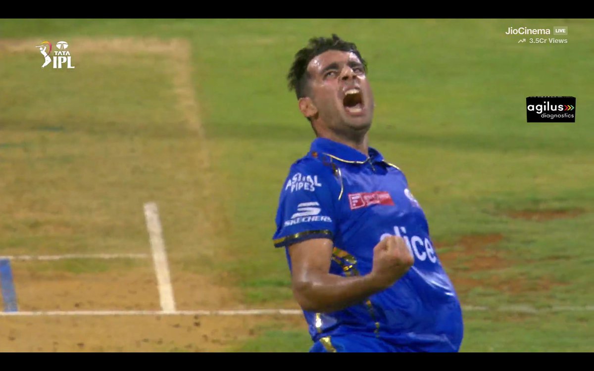- Got Head's wicket but it was a no ball. - Thusara dropped Head. - Cleans up Mayank. - Beaten batters with good pace. - Just 10 runs in his last 2 overs of the spell. Impressive IPL debut for Kamboj. 🔥