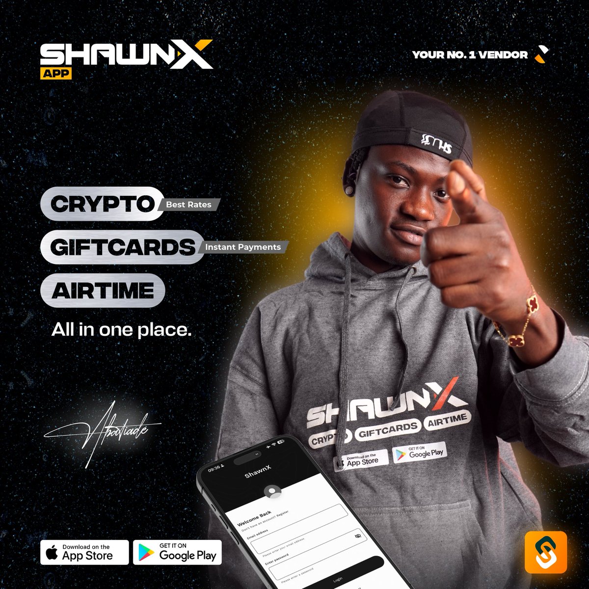 Download the SHAWNX app now and experience convenience with trading cryptocurrencies and gift cards like never before.🫡 Tap on the link below to download The Shawnx app 👇🏾 onelink.to/shawnx You can also reach us on telegram 👇🏾 t.me/Theshawnexchan… To trade❤️