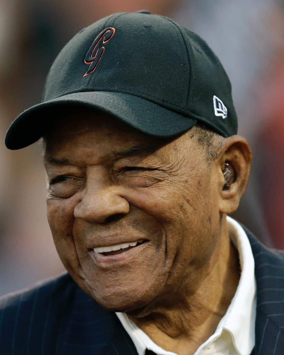 Say Hey! Happy 93rd birthday to the great Willie Mays!