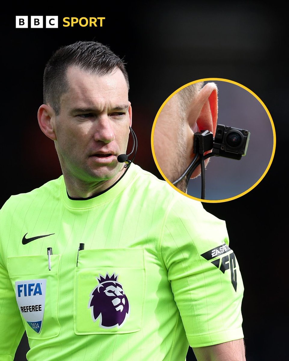 Match official Jarred Gillett is set to wear a 'RefCam' for the first time in the Premier League during tonight's clash between Crystal Palace and Man United.

What's your take on referee wearing a camera?