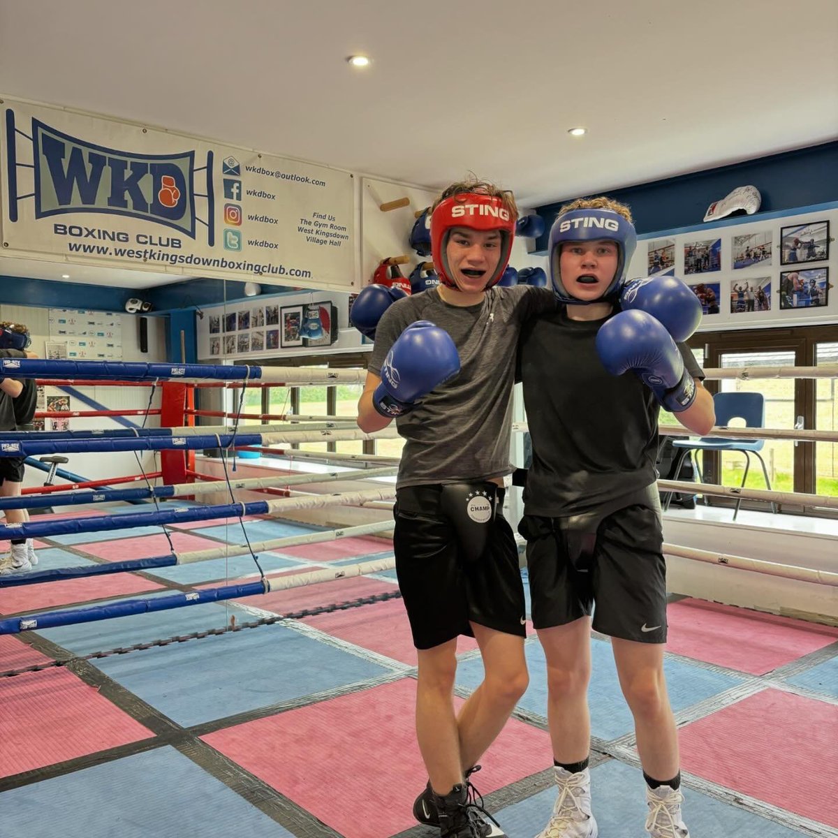 A great bank holiday morning session done just a few shows and a couple of box cups left this season thanks to @white_cliffs_abc for coming up this morning for sparring boys all done well! #teamworkmakesthedreamwork #teamwkd🥊