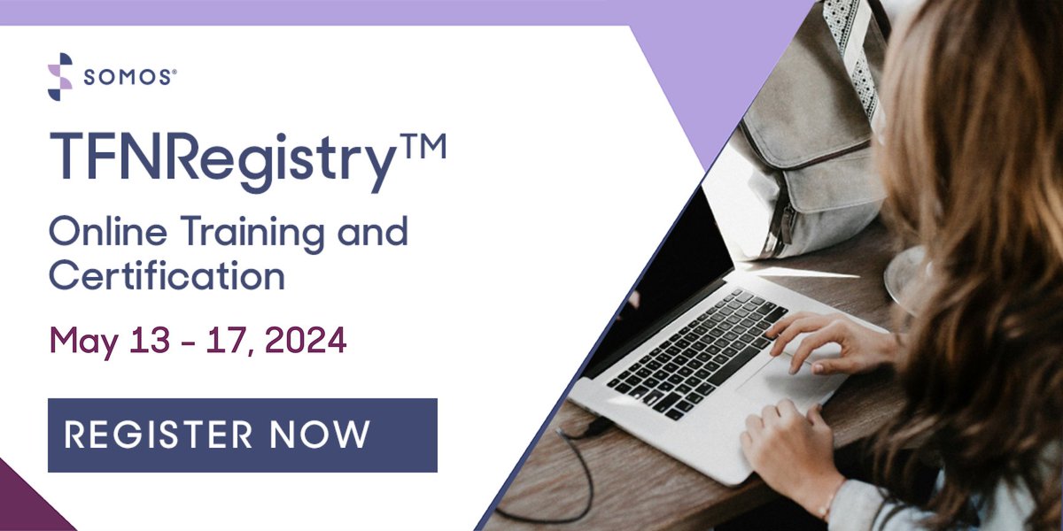 Last chance to register for Somos’ VIRTUAL TFNRegistry™ training and certification course this May 13-17! Enhance your skills, knowledge and acumen and become a #TollFree service provider today! somos.com/responsible-or…