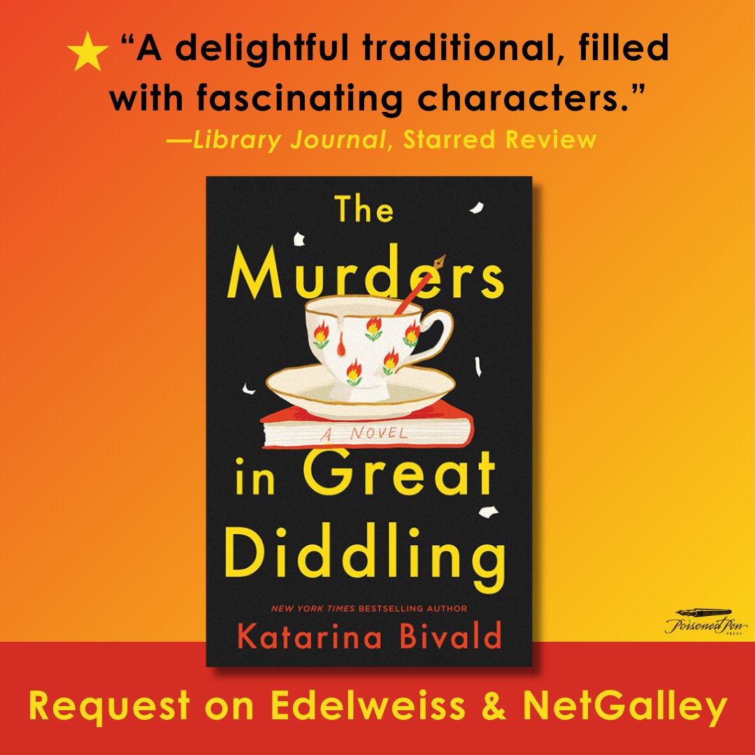 When a murder happens in the rundown village of Great Diddling, the villagers decide to throw a murder book festival--because why not? Request & read MURDERS IN GREAT DIDDLING now for a murderously fun time!