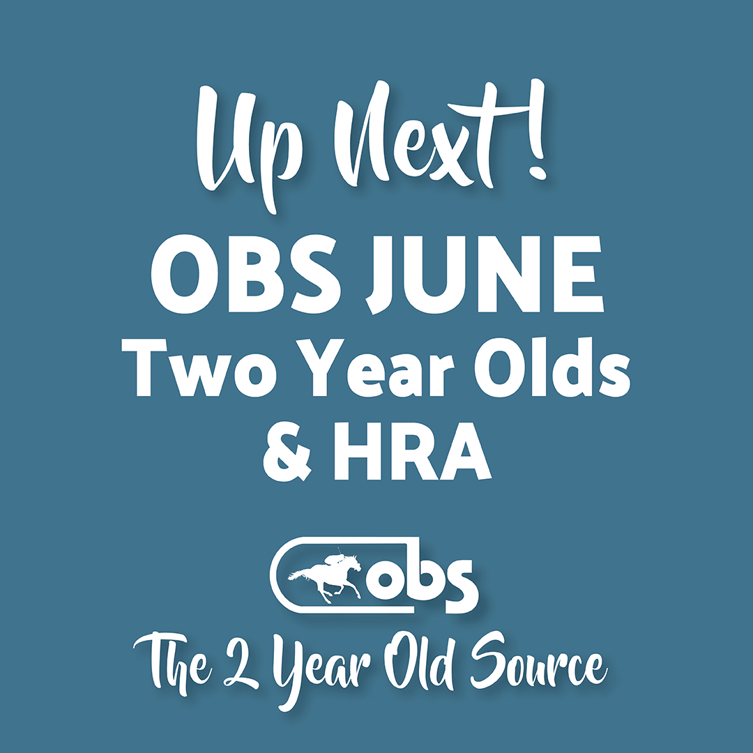 The last OBS 2YO sale of the year is here! 📢OBS June sale will begin on June 12th - June 14th with the under tack session starting on June 4 - June 9.