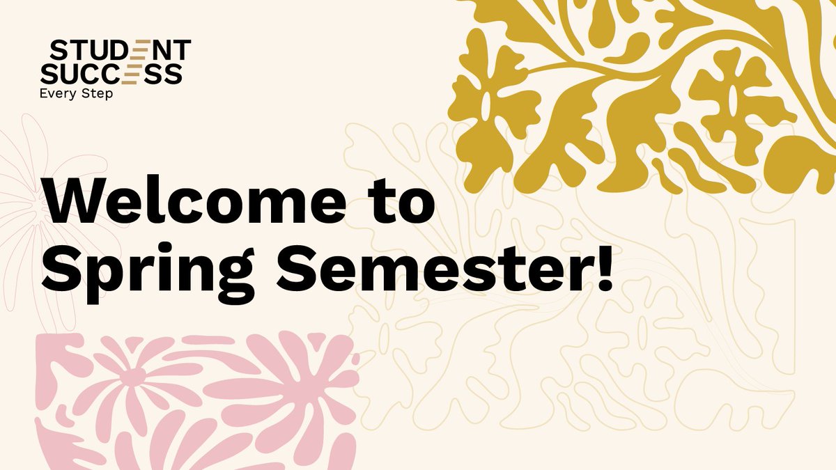 Hey Condors, welcome to the blooming possibilities of the Spring semester🌸Let's embrace new beginnings, fresh challenges, and endless opportunities together✨
#SpringSemester #ConestogaCollege
@ConestogaC