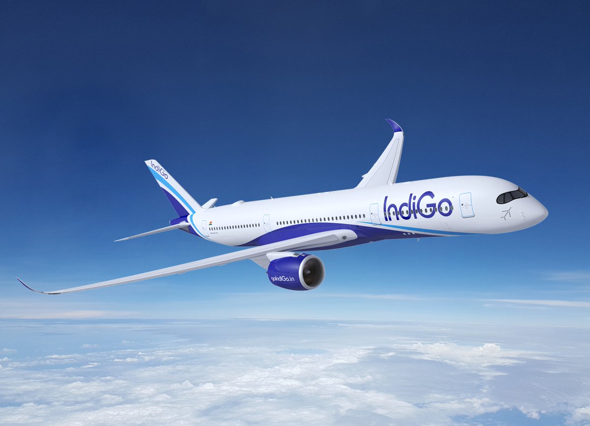 India’s IndiGo orders 30 Airbus A350 widebody aircraft: fly.airbus.com/indigo-a350