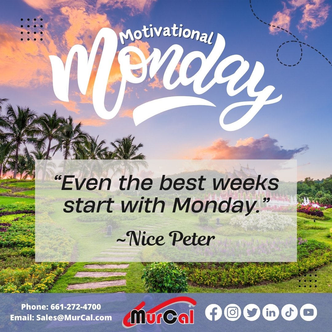 'Even the best weeks start with Monday.'
~Nice Peter

MurCal.com

#nicepeter #MotivationalMonday #mondaythoughts #MondayMotivation #MondayBlues #Mondayvibes #goodmonday #monday #mondays #mondaymorning #MondayMood #motivation #motivationalquotes #quotes #quote