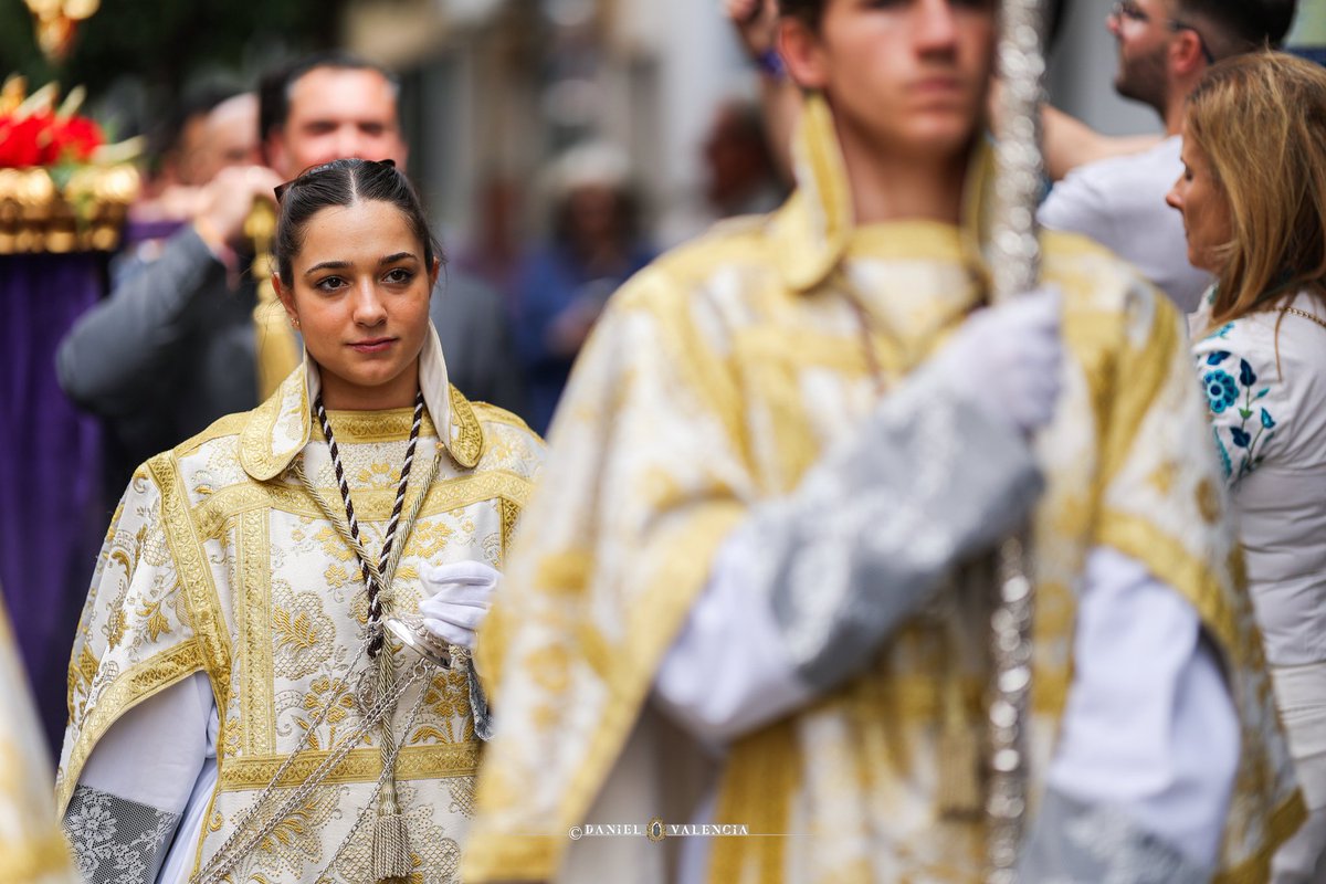 Traslado extraordinario de las imágenes del @Hdad_del_Carmen a la iglesia de los terceros de @LaCenaSevilla