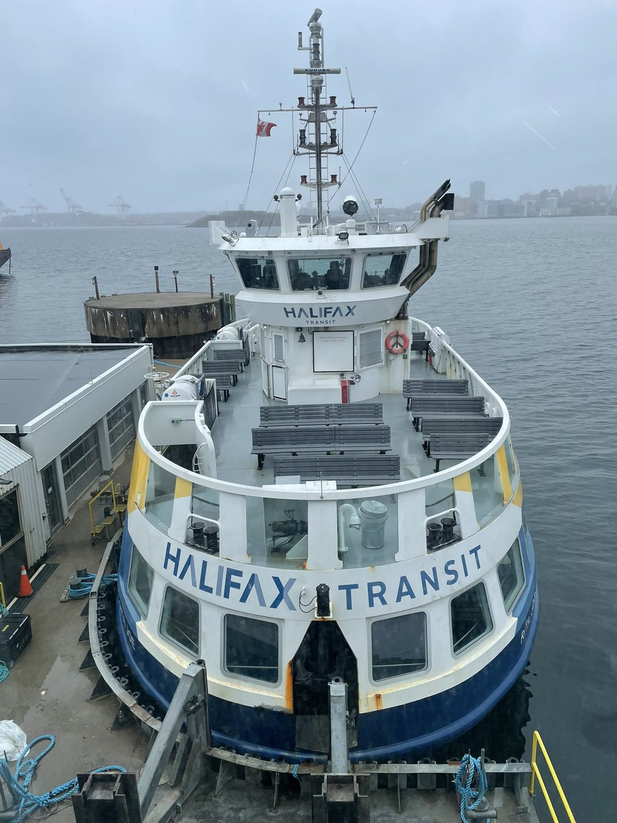 taking the halifax commuter ferry across the harbour today!

the oldest ferry service in north america and a unique city-owned transit service😎
