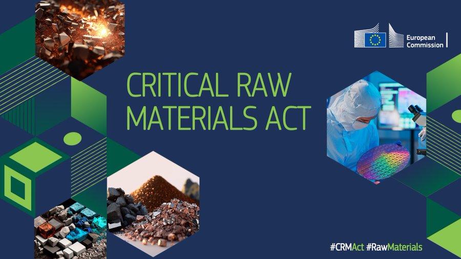 🎉 May 3 marked the publication of the #CRMAct - a milestone for #GreenTransition. 
🌟#EuroGeoSurveys will play a key role in its implementation through Member State exploration programs etc. 
⌛ Regulation takes effect on May 23, 2024. Full text  👉bit.ly/44C9xU0