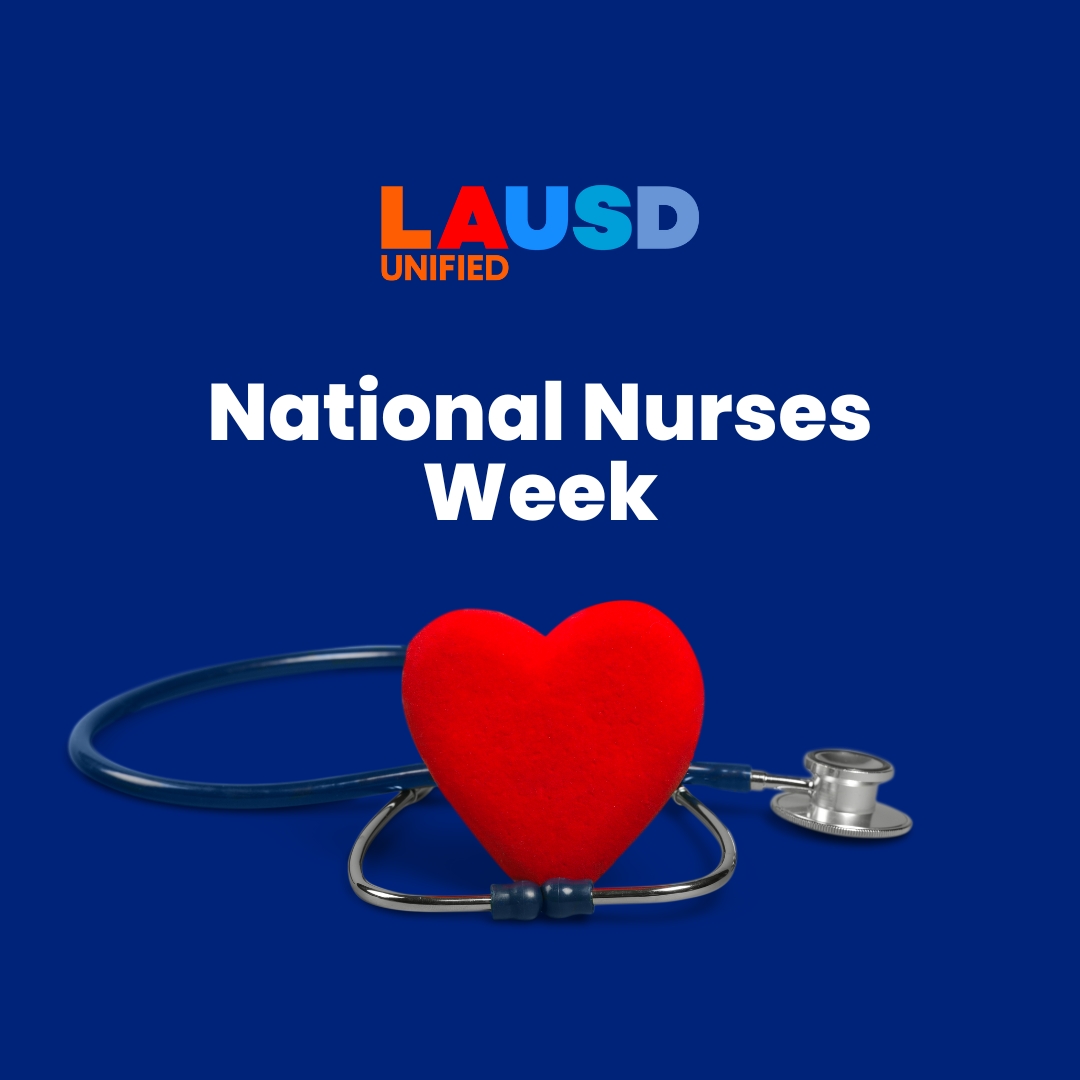 #NationalNursesWeek celebrates the dedication and commitment of healthcare heroes, including our nurses at @laschools, who play a vital role in preserving the well-being of our students and school communities. We appreciate all you do. #ThankANurse