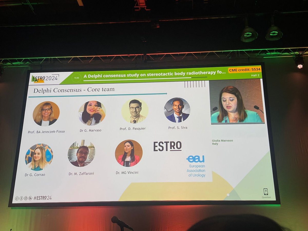 It was one year ago when I presented for the first time our Consensus at @ESTRO_RT and now I'm back presenting the final pubblication on @TheLancetOncol! Such a great journey and experience🤩! #oligometastaticRCC