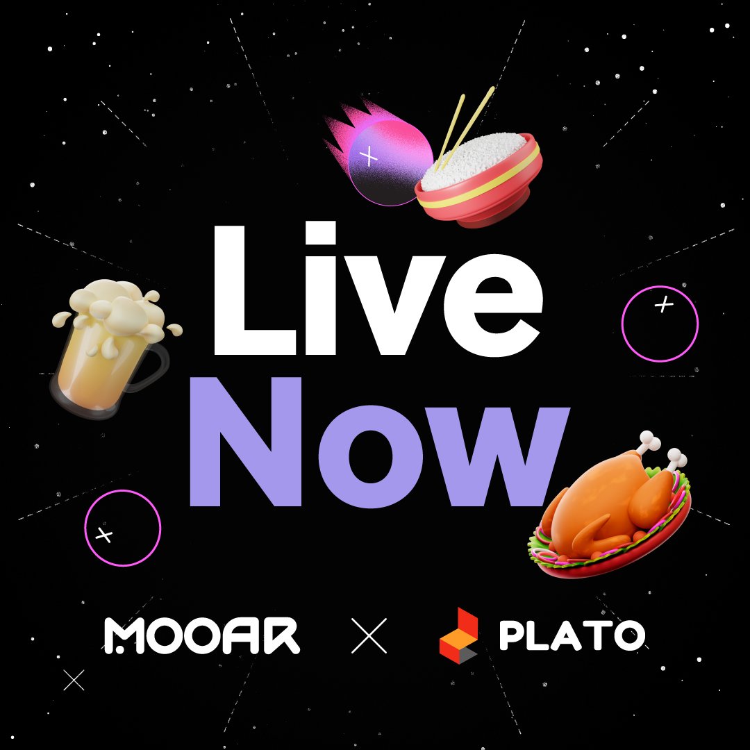 🔔 The @Plato2Earn Raffle Mint is now LIVE! Details ⤵️ 📅 May 6th - May 10th 🏆 150 Plato Eats Base Pass 🏆 25 Plato Eats Moon Pass 🏆 10 Plato Eats Rocket Pass 🎟️ 150 GMT to enter 🤝 Raffle is fully refundable for non-winners ✅ You can join the Raffle Mint at any time while…