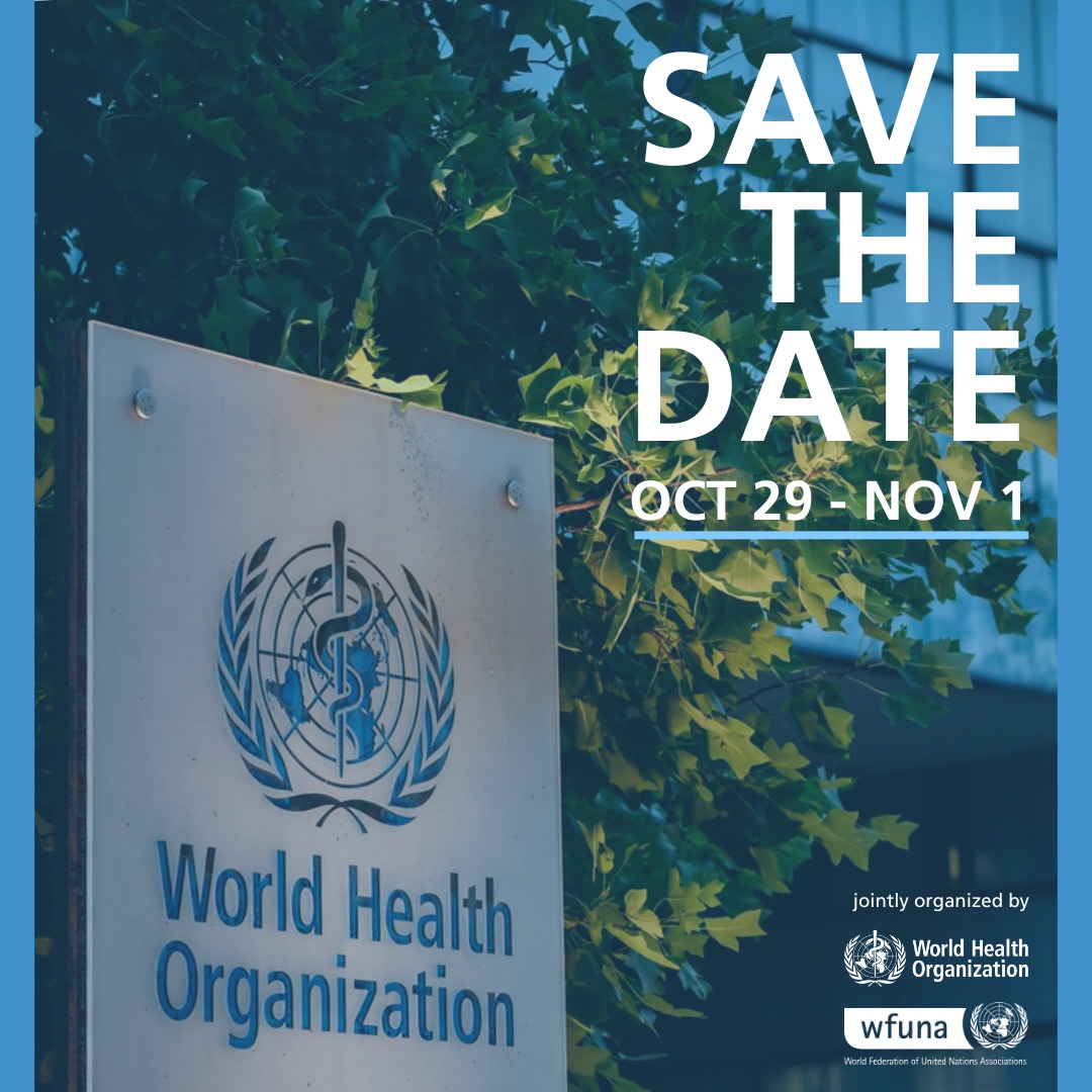 Interested in experiencing authentic simulations of the World Health Assembly, empowering students worldwide to tackle pressing global health issues? ⚕️ Join @WHO & @WFUNA for their inaugural Global Model WHO from 29 Oct to 1 Nov in Geneva 👉 wfuna.org/program/global…