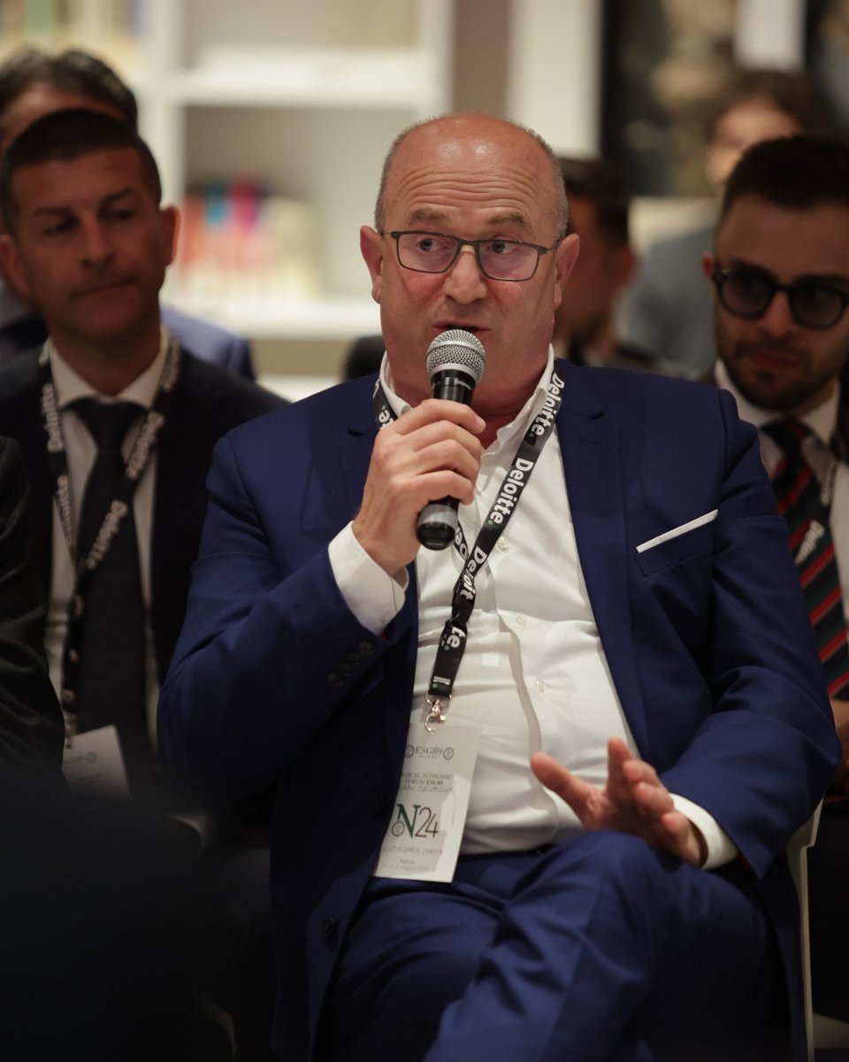 Cesare Trippella, Head of Leaf EU Philip Morris Italia, all’evento NORCIA 2024 – GLOCAL ECONOMIC FORUM di <a href="/ESG89_Group/">ESG89 Group</a>  per discutere sul ruolo della sostenibilità e le sfide che vengono portate avanti in #PhilipMorrisItalia