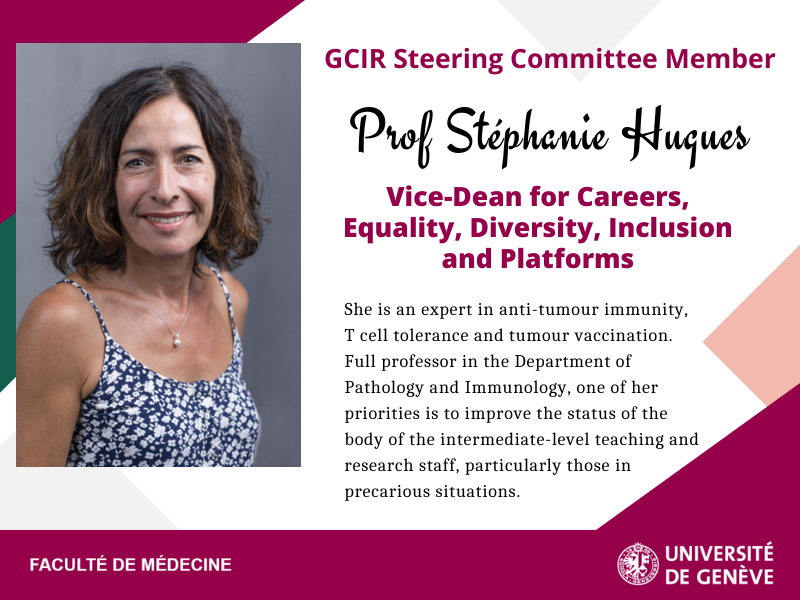 💫Congratulations to @GCIR_Unige Pr Stéphanie Hugues on her new appointment as Vice-Dean for Careers, #Equality, #Diversity, #Inclusion & Platforms👏👏 EN bit.ly/3y81XnS FR bit.ly/3xZyYCv Her research bit.ly/3yfnCKG