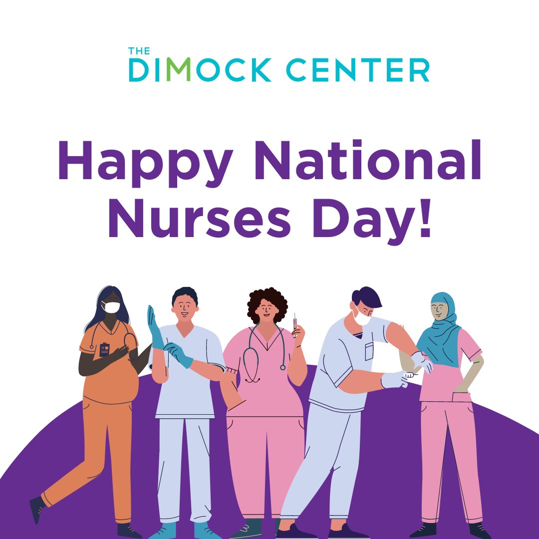 It's National Nurses Day! Community Health Centers like Dimock couldn’t provide care to over 30 million Americans each year without compassionate and hard-working nurses. We thank all the nurses for their tireless dedication to helping others today and every day🤍 #NursesDay2024