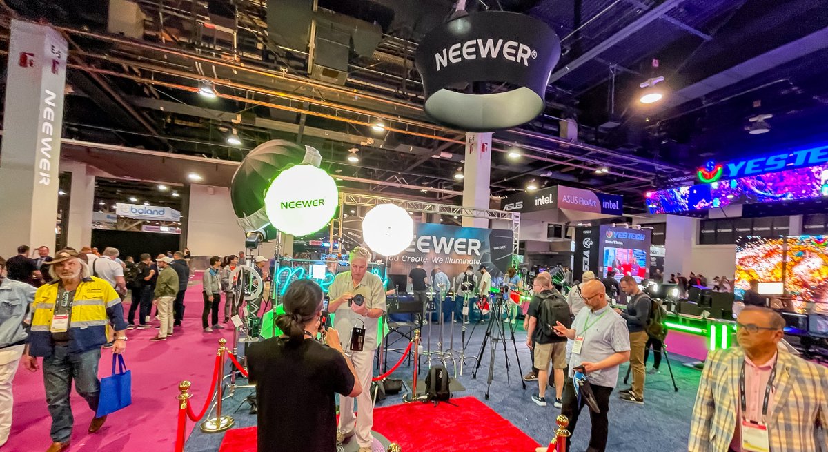Check out my latest blog post where I dive into some unexpected finds at NAB 2024! From higher level production to budget-friendly solutions, @neewerofficial really stood out to me.  thomasmeek.weebly.com/blog/nab-2024 #NABHighlights #videoproduction #BudgetFriendlyGear #filmmaking #NABshow