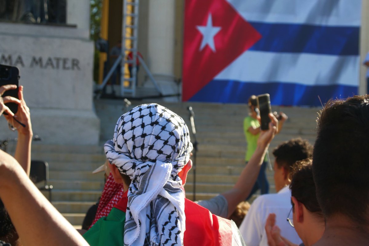 Un llamado a la solidaridad y a la paz. #FreePalestine #CubaPorLaPaz #Cuba #UJC