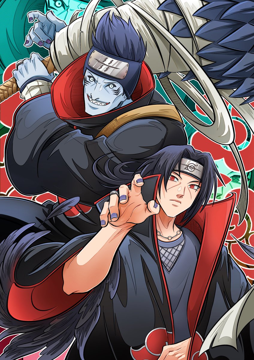 𝗜𝗧𝗔𝗖𝗛𝗜 & 𝗞𝗜𝗦𝗔𝗠𝗘
↣ #akatsuki #itachi #kisame