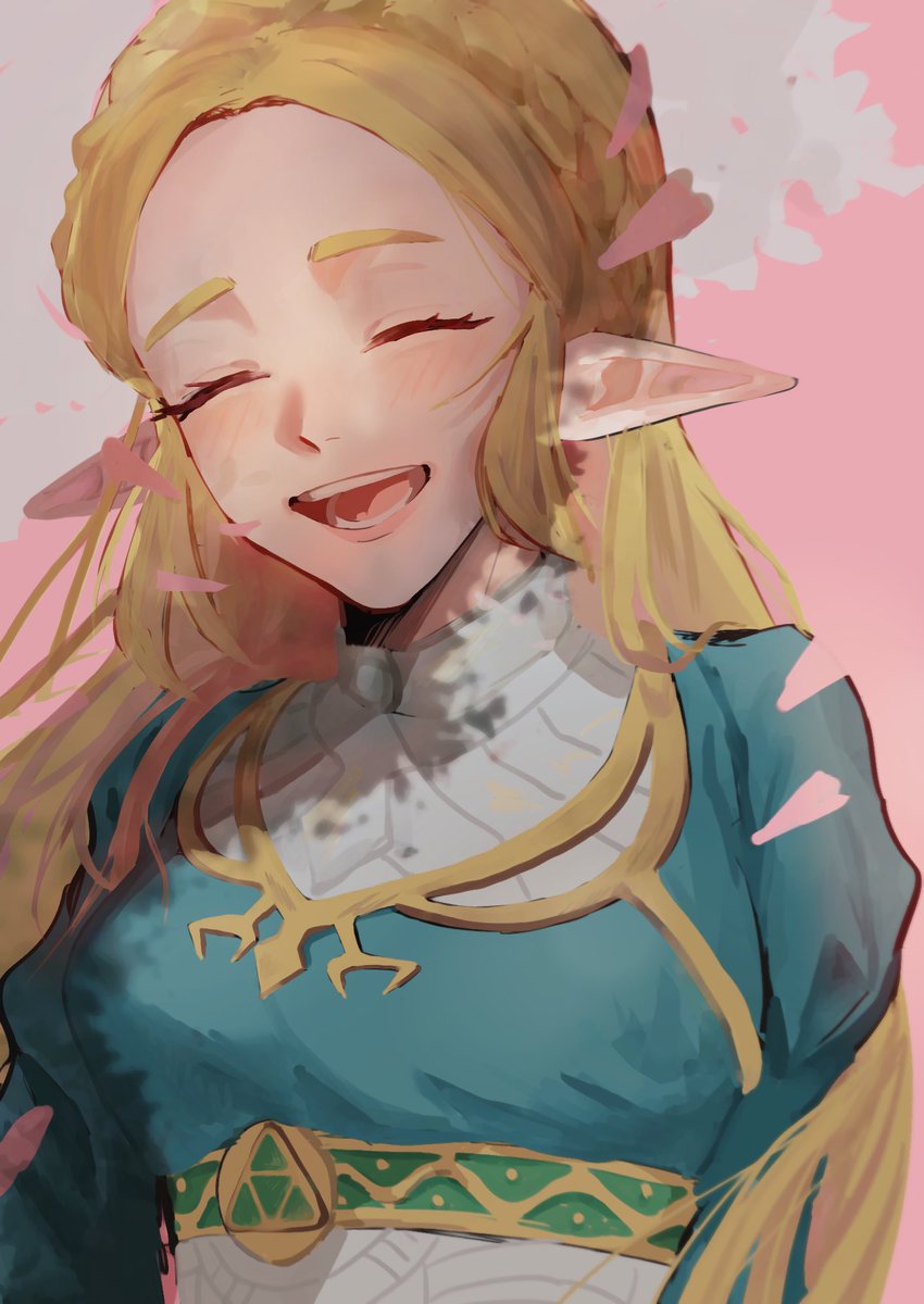 笑顔 満開🌸#Zelda #BreathoftheWild
