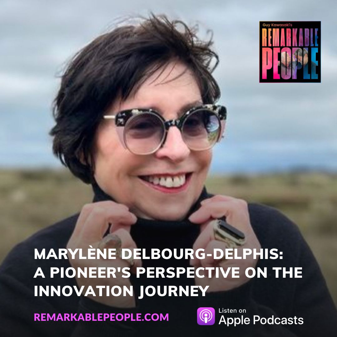 What's the secret to driving product adoption for new innovations? Get an insider's perspective from Marylène Delbourg-Delphis on Remarkable People 🎧👇 bit.ly/3JKjKUs