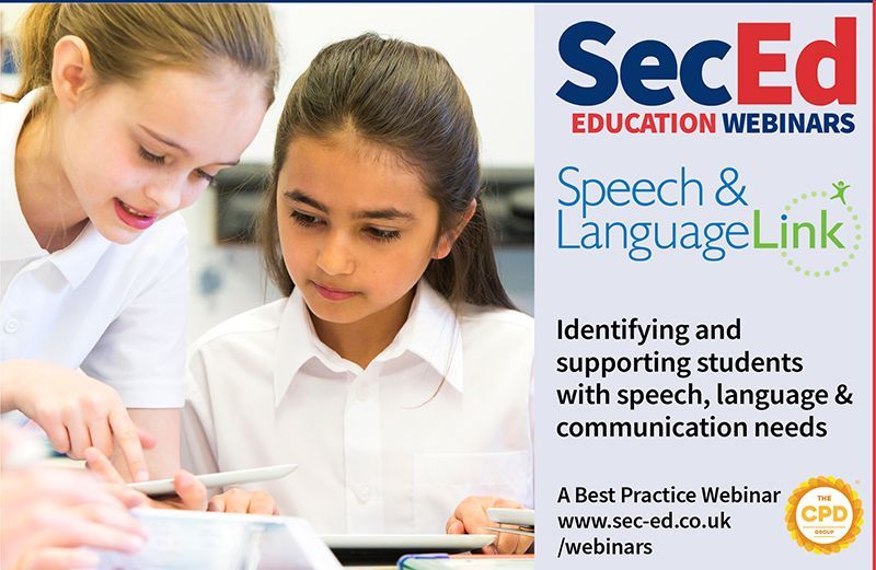 SecEd Webinar: Watch back now! This edition focused on how we identify & support pupils with #speech #language #communication needs. Experts – incl @JeanGrossCBE & @SpeechLink – discuss spotting signs of unidentified #SLCN & supporting pupils: buff.ly/3Qf0guQ #SendTips