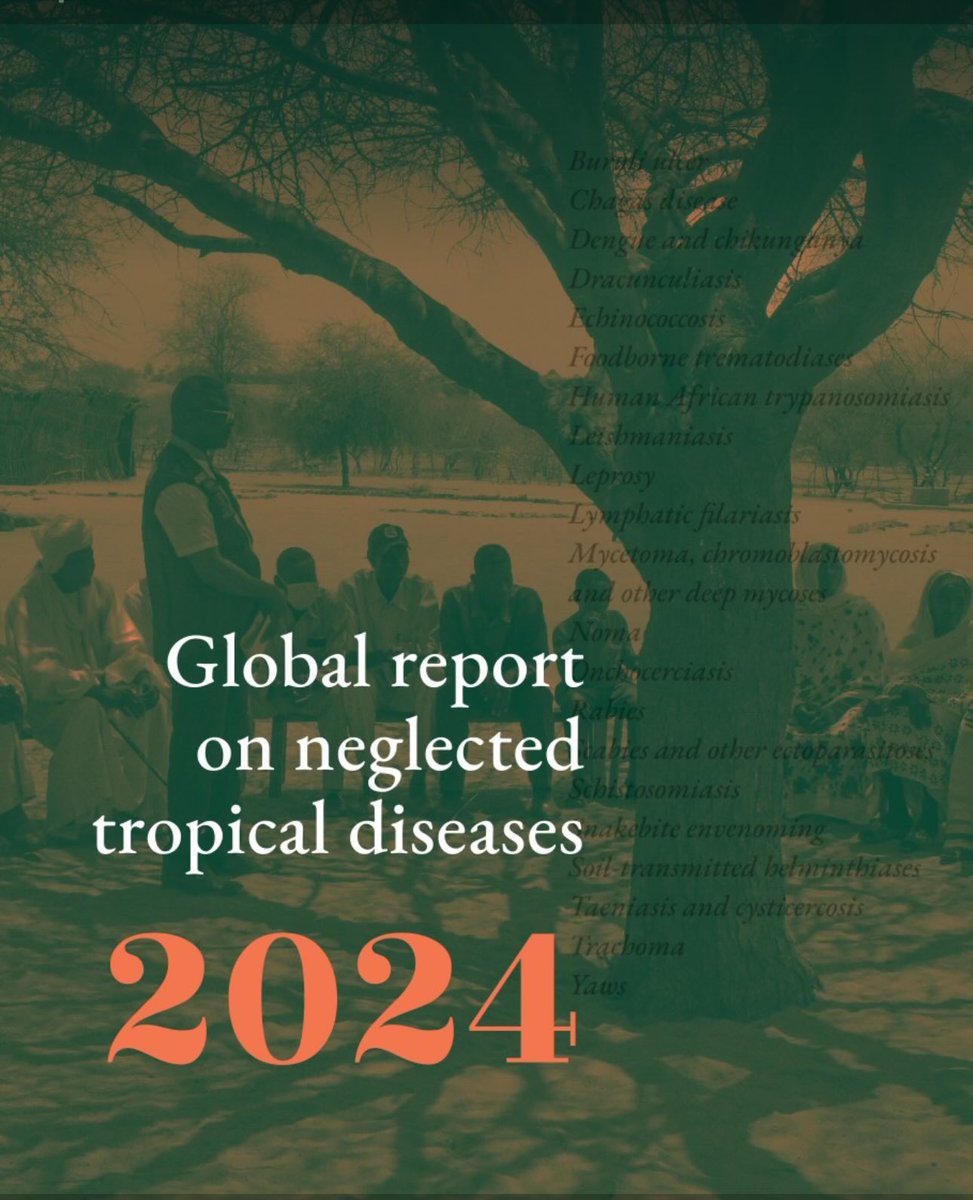 @SoceFallBirima Breaking News today 🚨 🌍 Global Report on #NTDs 2024: Working together, we make strides towards 2030! Highlights: 🎯 Progress on 2030 targets from 'Ending the Neglect to Attain the #SDGs.' 📉 1.62 billion still need NTD interventions—down 26% since 2010 but…