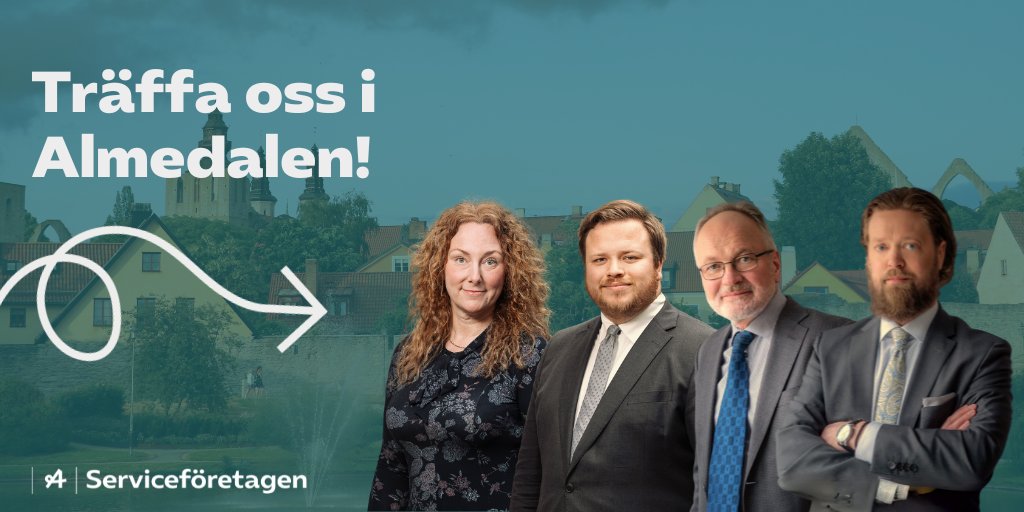 Serviceföretagens experter och medlemsföretag kommer vara närvarande under Almedalsveckan. Vill du ta en kaffe eller boka in oss på ett seminarium? Kontakta oss här 👉serviceforetagen.se/almedalen/ <a href="/AlmegaAB/">Almega</a> <a href="/hyfsatliberal/">Hannes Sjöberg</a> #almedalen #svpol