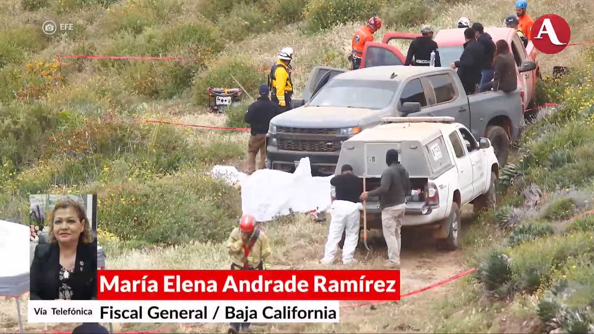 #AristeguiEnVivo |  María Elena Andrade, fiscal de Baja California, habla sobre el caso de los surfistas extranjeros asesinados en la entidad ow.ly/qnU150Rxlk8