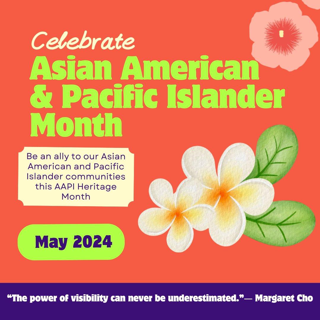 The month of May is Asian and Pacific Islander Month. Let's honor their rich cultures, diverse heritage, and profound contributions to our world. 🌏✨ #AAPIMonth #LoveNotHate