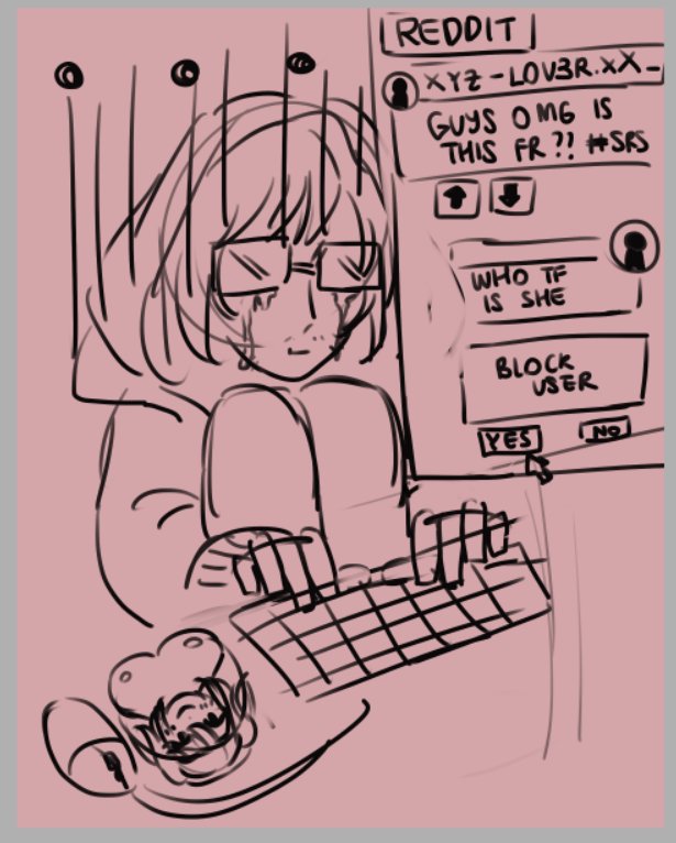 grimcor3's tweet photo. i asked my bf to make a degen oc to ship with my main oc <33 https://t.co/NBF1KrQFEp