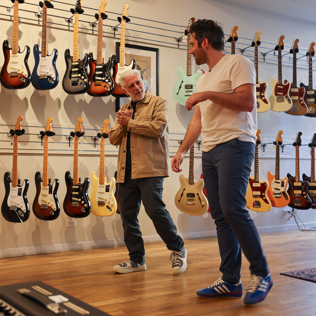 Have you seen @rickbeato's interview with our main demo man, Nathaniel Murphy? Be sure to check out Rick's YouTube videos on Chicago Music Exchange and Nathaniel's impact on the guitar world! Or stop in and check out our showroom for yourself sometime! bit.ly/3QwPG2F