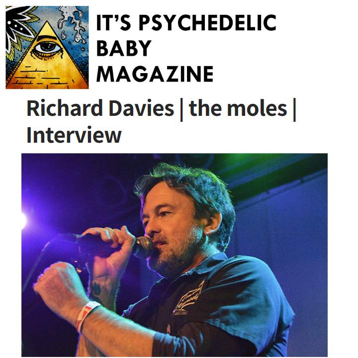 It's @PsychedelicMag interviews Richard Davies (Cardinal/Moles/Cosmos) leading up to his shows with @_GuidedByVoices, writing that he's 'played an influential yet understated role in the alternative music scene since the ’90s.'

psychedelicbabymag.com/2024/05/richar…