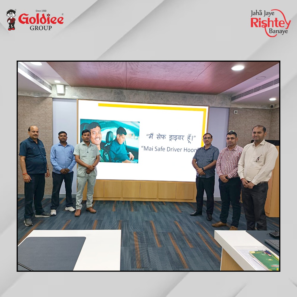 Knowledge is the key to a safe drive!
Goldiee organized a Road Safety program by the House L&D-HR's

#GoldieeGroup #GolideeSpices #IndianFood #RoadandSafety #HarGharGoldiee #JahaJayeRishteyBanaye
