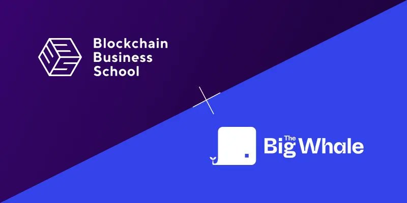 🎉 The Big Whale signe un partenariat avec la @BBSchool_ Dès aujourd'hui, tous nos abonnés 'Insider Pro' et 'Entreprises' peuvent accéder à de la formation sur les sujets cryptos et blockchain : thebigwhale.io/solutions/form… Nous avons choisi de lancer ce programme avec la BBS…