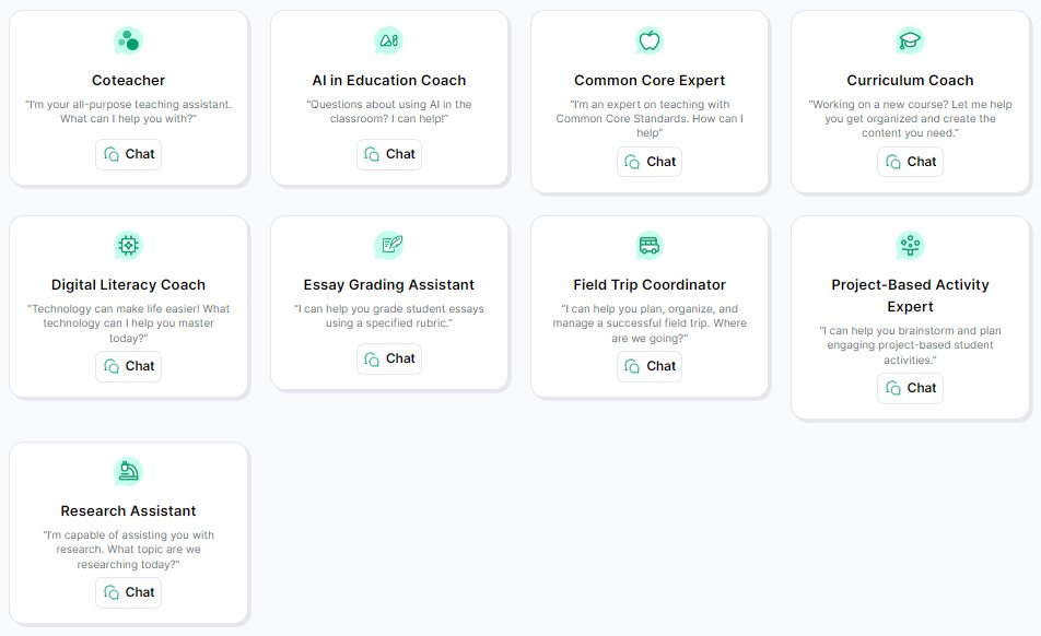 Planning to spend some time exploring @GetSchoolAI Assistants feature. Especially the Digital Literacy Coach, Curriculum Coach and Research Assistant. The jury is still out. app.schoolai.com/assistants