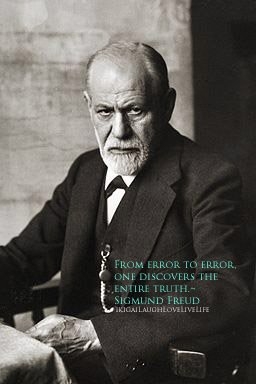 S💞NG OF S💙UL! #positivepsychology From error to error, one discovers the entire truth. ~ Sigmund Freud Sigmund Freud, the father of psychoanalysis, had a life as mysterious as the human mind he sought to unravel. As we celebrate his birth anniversary, it's hard not to feel a…