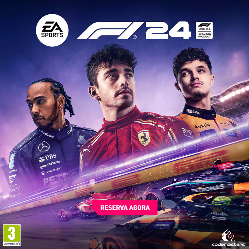 Entra na grelha de partida e sê um dos 20. Conduz como os Melhores no EA SPORTS™ F1® 24, o videojogo oficial do 2024 FIA Formula One World Championship™.  Com um modo de Carreira renovado e o novo EA SPORTS Dynamic Handling. 

Reserva agora
t.ly/KWc8M