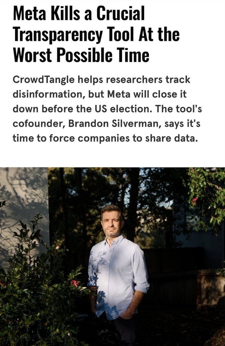 Facebook is pulling the plug on the transparency tool that detected the Cambridge Analytica scandal—and it’s doing it less than two months before the election! Take action here: bit.ly/3w46BTl