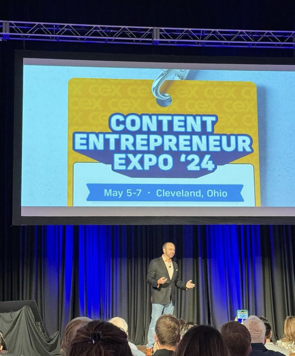 It’s Day 1 of #CEX24! Did you enjoy @JoePulizzi’s keynote this morning?
