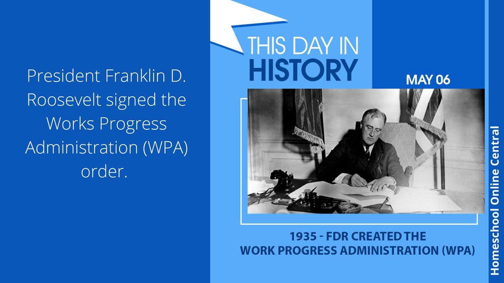 This financial assistance program allowed unemployed Americans to work in return for temporary financial assistance during the Great Depression.
#americanhistory #homeschoolhistory
