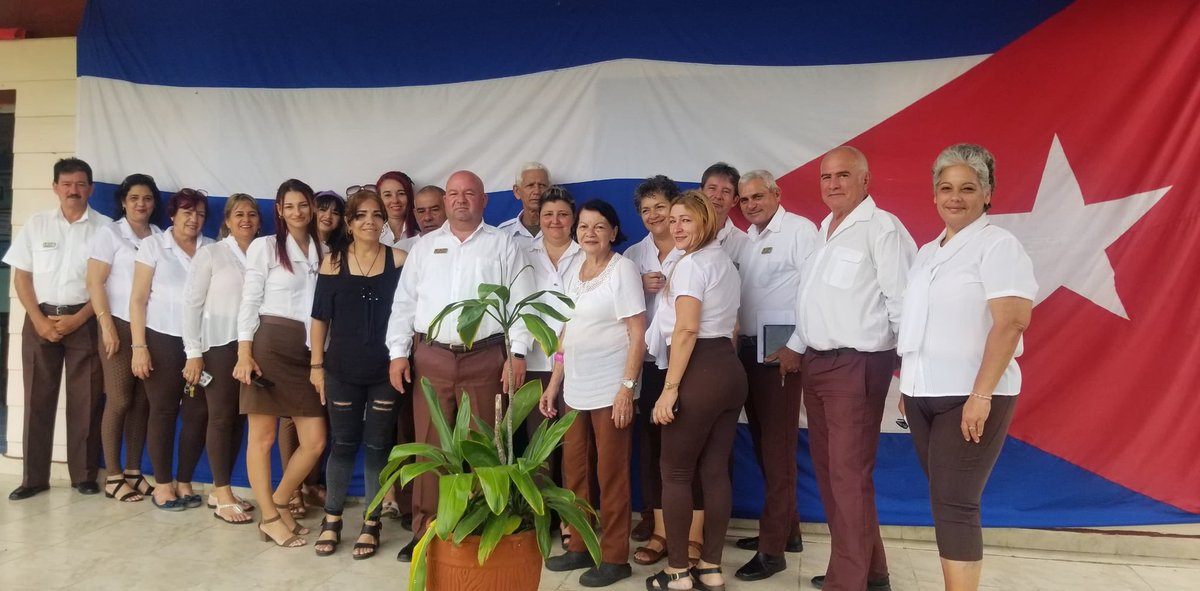 Se desarrolló Asamblea de Balance de la Sección Sindical en Empresa de Seguridad y Protección. En #SanctipíritusEnMarcha, somos un colectivo de #GenteQueSuman #Cuba🇨🇺