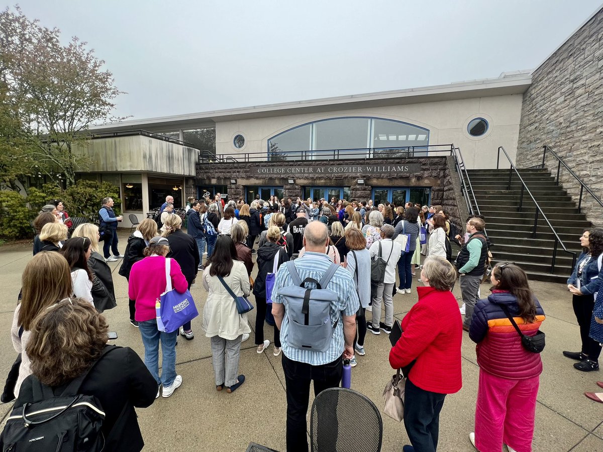 Come rain or shine, the first morning of the IECA conference welcomed independent #college counselors to explore the welcoming campus of Connecticut College! From insightful sessions to campus tours, it's all about connecting and learning together!