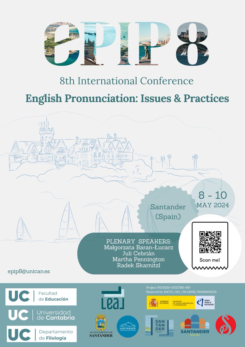 We'll see you in Santander in two days😊 #EPIP8 at <a href="/unican/">Universidad de Cantabria</a>