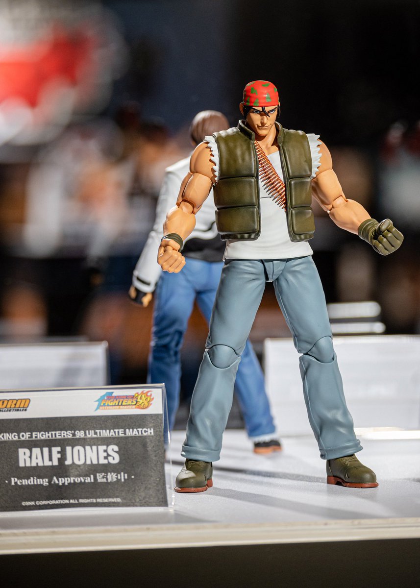 Storm Collectibles, The King of Fighters '98: Ultimate Match - Ralf Jones! #ActionFigure #ActionFigures #StormCollectibles