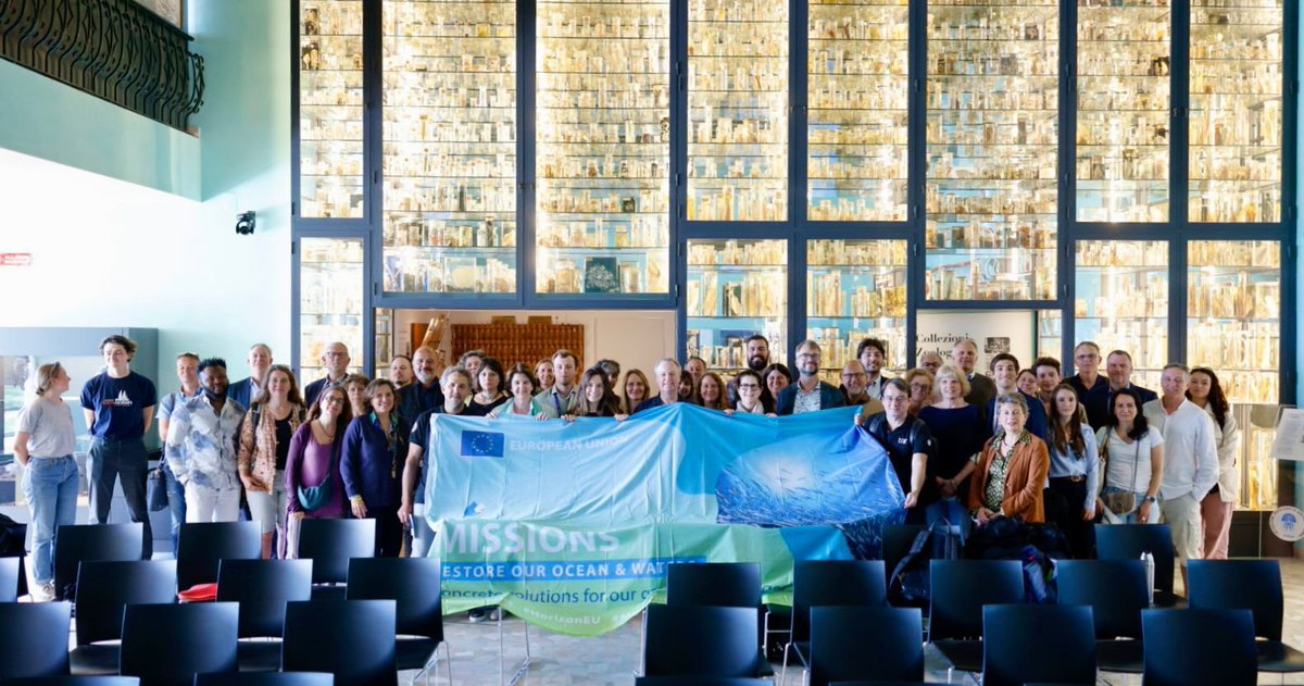 #MissionOcean 🌊 is bringing solutions to local communities! Today in Naples to congratulate TREC expedition mobile lab and @TaraOcean who are transversing European Coastlines, collecting samples and engaging scientists, policy makers and citizens 👏 @SznDohrn