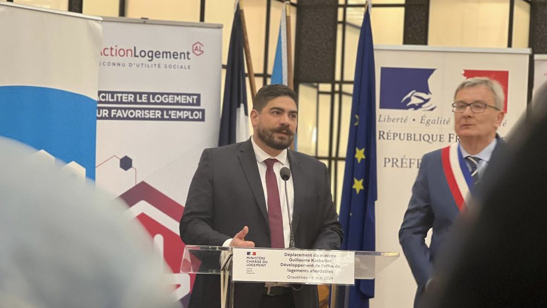 Loger les Français qui travaillent c’est tout le sens du #PJLogement. 🚀À Gravelines comme partout en France, nous sommes pleinement mobilisés avec @ActionLogement pour offrir du logement abordable à tous les Français.